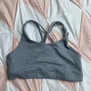 ATHLETA GREY SPORTS BRA